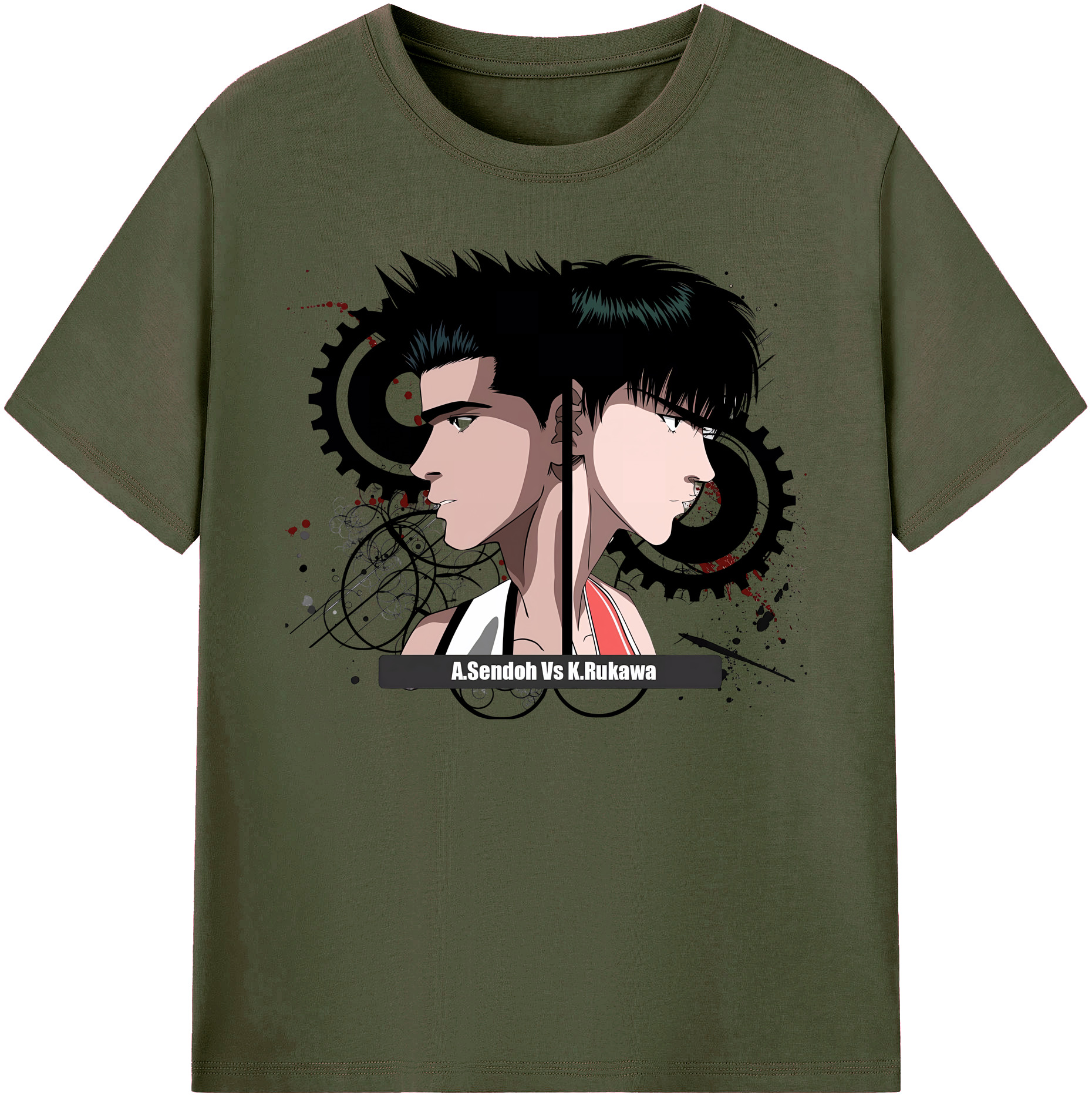 （画像用） SLAM DUNK／スラムダンク 綿100％ メンズ半袖Tシャツ｜肌触りやわらか＆通気性